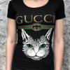  Gucci Dress Angry Cat with Web Black Платья с рукавами, теплые платья в Украине