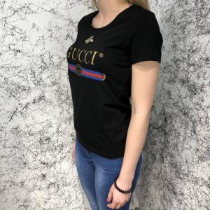Фото Одежда Gucci T-Shirt Bee with Web Black