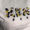  Kenzo T-Shirt Flowers Logo Embroidered White Майки и футболки женские в Украине