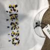  Kenzo T-Shirt Flowers Logo Embroidered White Майки и футболки женские в Украине