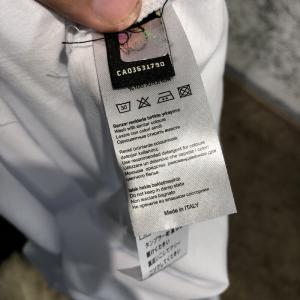 Фото Одежда Kenzo T-Shirt Flowers Logo Embroidered White