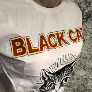 Фото Одежда Gucci T-Shirt Cat Blind For Love White