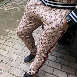 Фото Одежда Gucci Sport Suit GG Jacquard Camel
