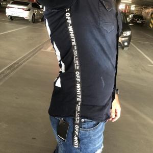 Фото Одежда Off White Vintage Denim Shirt Dark Blue