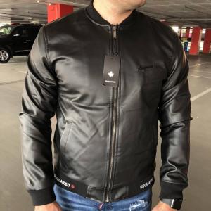 Фото Одежда Dsquared2 Sport Jacket Leather Black