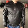 Dsquared2 Sport Jacket Leather Black