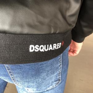 Фото Одежда Dsquared2 Sport Jacket Leather Black
