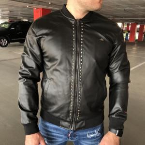 Фото Одежда Valentino Rockstud Untitled Jacket Leather Black