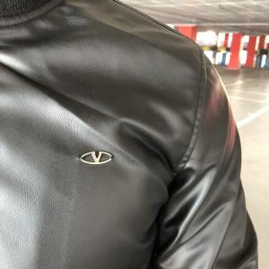 Фото Одежда Valentino Rockstud Untitled Jacket Leather Black