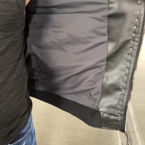 Фото Одежда Valentino Rockstud Untitled Jacket Leather Black