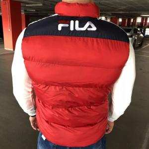 Фото Одежда Fila Padded Waistcoat Red