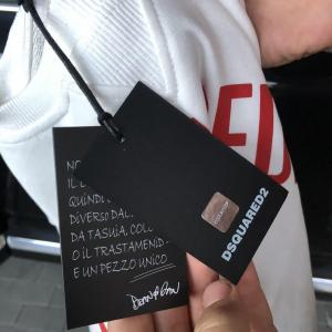 Фото Одежда Dsquared2 Sweatshirt D2 White