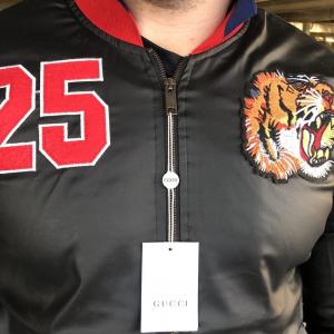 Фото Одежда Gucci Jacket Bomber Tiger 25 Black