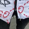  Gucci Jacquard White/Red Parka Jacket Куртки женские в Украине