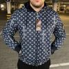  Supreme x Louis Vuitton Jacquard Monogram Blue Jacket Кроссовки, кеды мужские в Украине