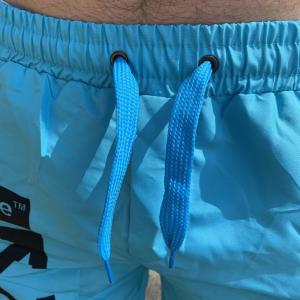 Фото Одежда Плавательные Шорты Off White With X Cross Neon Blue