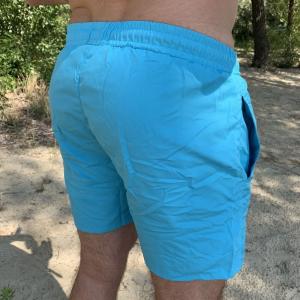 Фото Одежда Плавательные Шорты Off White With X Cross Neon Blue