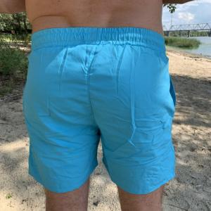 Фото Одежда Плавательные Шорты Off White With X Cross Neon Blue