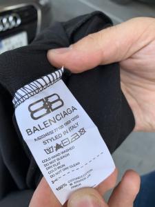 Фото Одежда Футболка Balenciaga Logo Reflective Neon Green