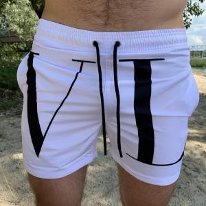 Фото Одежда Плавательные Шорты Valentino VLTN White