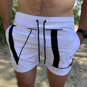 Фото Одежда Плавательные Шорты Valentino VLTN White