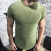 T-Shirt Big Sam Street Navy Green