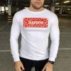 Sweatshirt Supreme Logo White