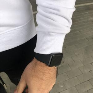 Фото Одежда Sweatshirt Supreme Logo White