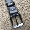  Belt Calvin Klein Coated Canvas Flat Black Ремни и пояса в Украине