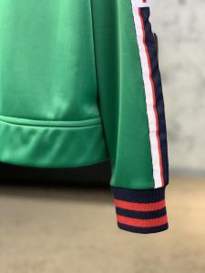 Фото Одежда Gucci Technical Jersey Jacket with Gucci Stripe Green