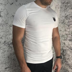 Фото Одежда Gucci T-Shirt with Web Crest Bee White