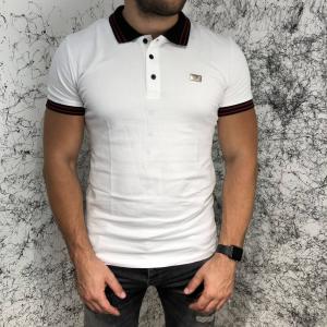 Фото Одежда Givenchy Polo Contrasted Band And Stars Black/White