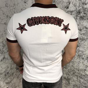 Фото Одежда Givenchy Polo Contrasted Band And Stars Black/White
