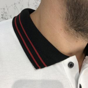 Фото Одежда Givenchy Polo Contrasted Band And Stars Black/White