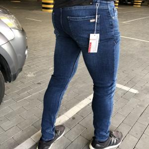 Фото Одежда Prada Jeans Classic Logo Blue