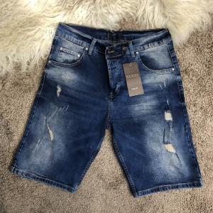 Фото Одежда Gucci Jeans Short GG Marmont Tiger Blue