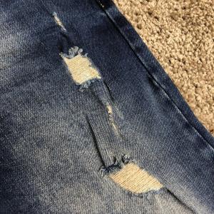 Фото Одежда Gucci Jeans Short GG Marmont Tiger Blue