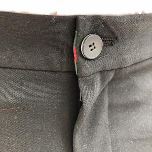 Фото Одежда Gucci Cotton 60s Pant with Web Black
