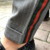  Gucci Cotton 60s Pant with Web Gray Брюки больших размеров  в Украине
