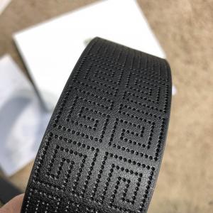 Фото Аксессуары Givenchy 4G Long Belt Gold & Silver IN G Leather Black