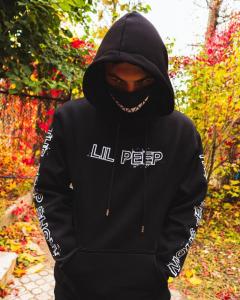 Фото Одежда Теплое худи унисекс Lil Peep Show Black