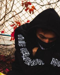 Фото Одежда Теплое худи унисекс Lil Peep Show Black