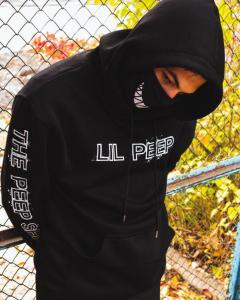 Фото Одежда Теплое худи унисекс Lil Peep Show Black