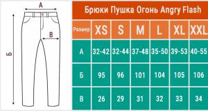 Фото Одежда Теплые брюки карго мужские Пушка Огонь Angry Flash черные