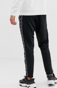 Фото Одежда Зимние штаны Nike черные с лампасом AAA+