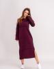 Платья ISSA PLUS 11127  M бордовый