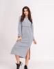 Платья ISSA PLUS 11127  L серый