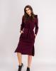 Платья ISSA PLUS 11162  M бордовый
