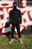  Свитшот утеплённый чёрный с лампасами Stussy Спортивные кофты, толстовки, куртки мужские в Украине