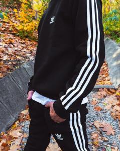 Фото Одежда Теплый свитшот Adidas Badge черный